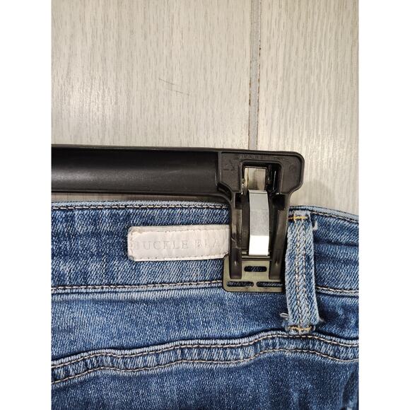 Buckle Black Distressed Women's Jeans Size 26 BBW2110 Stretch Grunge - Picture 3 of 8